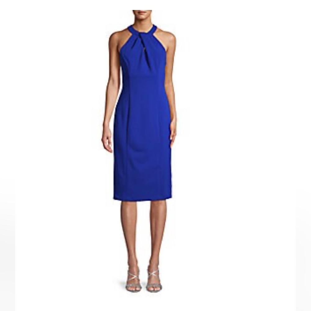 Julia Jordan cobalt blue dress